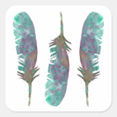 Waterverf Feather Stickers (Voorkant)