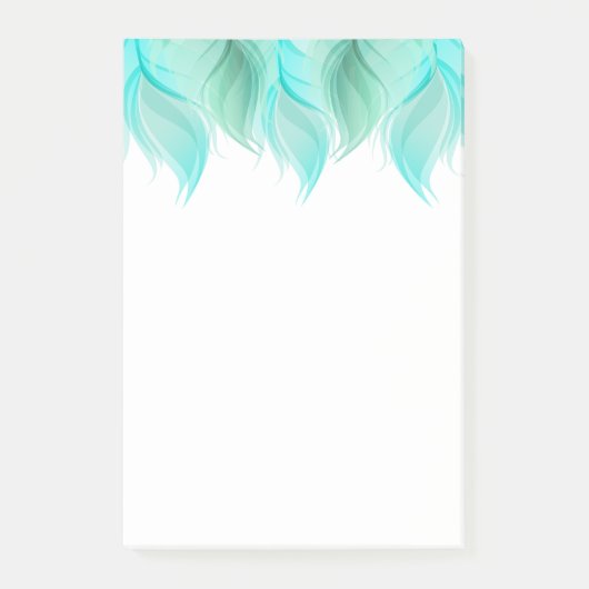 Waterverf Feathers Modern Post-it® Notes (Voorkant)