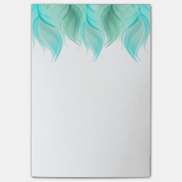 Waterverf Feathers Modern Post-it® Notes