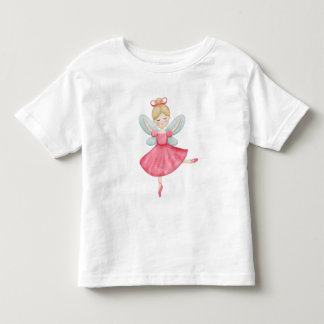 Waterverf Fee Ballerina Peuter T-Shirt