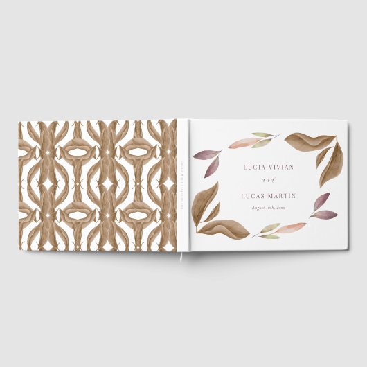 Waterverf feest gastenboek (Volledig)