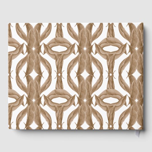 Waterverf feest gastenboek (Achterkant)