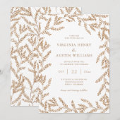 Waterverf feest kaart (Voorkant / Achterkant)