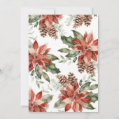 Waterverf-feestdag Kaart (Achterkant)