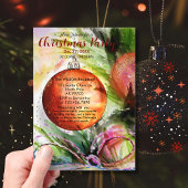 Waterverf Feestelijk Ornament met Boog Acryl Uitnodigingen