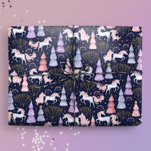 Waterverf Feestelijke Kerst Eenhoorn