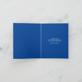 Waterverf Feliz Navidad Kerstmis Feestdagen Kaart (Binnen)