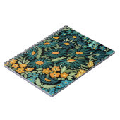 Waterverf felle kamille bloem notitieboek (Linkerzijde)