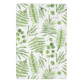 Waterverf Ferns en Eucalyptus Pattern Mini Klembord (Achterkant)