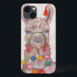 Waterverf Festival Llama Case-Mate iPhone Case<br><div class="desc">Kunstenaar op het festival van Llama: Chariklia Zarris</div>
