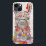 Waterverf Festival Llama Case-Mate iPhone Case<br><div class="desc">Kunstenaar op het festival van Llama: Chariklia Zarris</div>