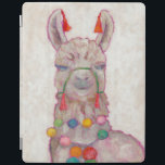 Waterverf Festival Llama iPad Cover<br><div class="desc">Kunstenaar op het festival van Llama: Chariklia Zarris</div>