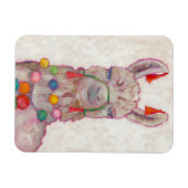 Waterverf Festival Llama Magneet (Horizontaal)