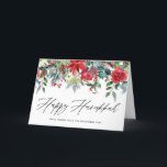 Waterverf Festive Floral Garland Happy Hanukkah Feestdagen Kaart<br><div class="desc">Waterverf Festive Floral Garland Happy Hanukkah Kaart | Hanoeka-groeten sturen naar familie en vrienden met deze florale Hanoekaaspas. Het bevat waterverf illustraties rozen,  poinsettias,  hollies,  naalden,  pineconen en andere feestelijke accenten. Pas deze botanische vakantiekaart aan door uw eigen teksten en foto toe te voegen.</div>