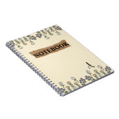 Waterverf Field Wildflower Notitieboek (Rechterzijde)