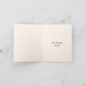 Waterverf fiets met lavenderkaart kaart (Binnen)