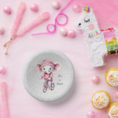 Waterverf Fietsen Olifant Paper Bowl Papieren Kommen (Feest)