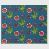 Waterverf FIGS-vruchten in het najaar Cadeaupapier (Vlak)