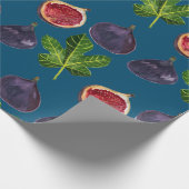 Waterverf FIGS-vruchten in het najaar Cadeaupapier (Hoek)
