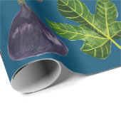 Waterverf FIGS-vruchten in het najaar Cadeaupapier (Rol Hoek)