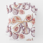 Waterverf figuren op wit inpakpapier vel (In situ)