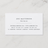 Waterverf, fijngemaakt visitekaartje (Achterkant)