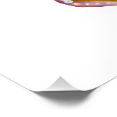 Waterverf Firebird of Phoenix Fantasy Creature Perfect Poster (Hoek)