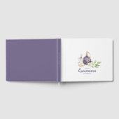 Waterverf Flacon Quinceanera Birthday Gastenboek (Volledig)