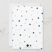 Waterverf Flamingo Bachelorette Party Kaart (Achterkant)