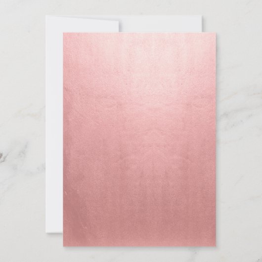 Waterverf Flamingo Bruidsdouche Uitnodiging (Achterkant)