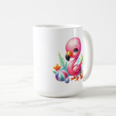 Waterverf Flamingo Clipart-95059 Koffiemok (Voorkant rechts)