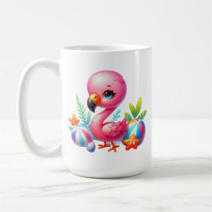 Waterverf Flamingo Clipart-95059 Koffiemok