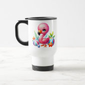Waterverf Flamingo Clipart-95059 Reisbeker (Links)