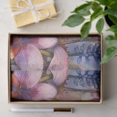 Waterverf flamingo decoupage tissuepapier (Geschenk)