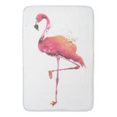 Waterverf Flamingo Liefhebbers | Grappige Flamingo Badmat (Voorkant Verticaal)