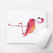 Waterverf Flamingo Liefhebbers | Grappige Flamingo Muismat (Met muis)