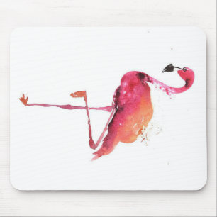 Waterverf Flamingo Liefhebbers Grappige Flamingo Muismat