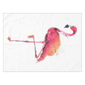 Waterverf Flamingo Liefhebbers | Grappige Flamingo Tafelkleed (Voorkant (Horizontaal))