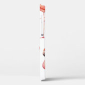 Waterverf flamingo naadloos patroon. Handgeschilde Case-Mate iPhone Case (Achterkant / Links)
