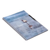 Waterverf Flamingo Notitieboek (Rechterzijde)