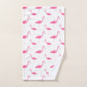 Waterverf Flamingo patroon Bad Handdoek (Handdoek)