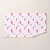 Waterverf Flamingo patroon Bad Handdoek (Handdoek)