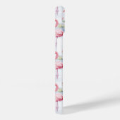 Waterverf Flamingo patroon Case-Mate iPhone Case (Achterkant / Rechts)