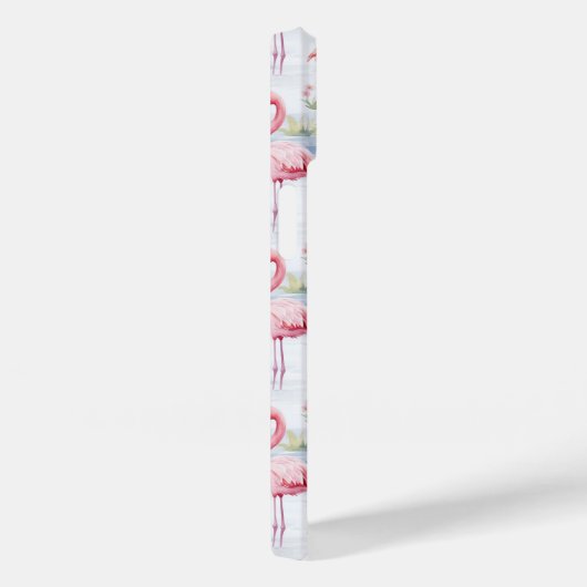 Waterverf Flamingo patroon Case-Mate iPhone Case (Achterkant / Rechts)