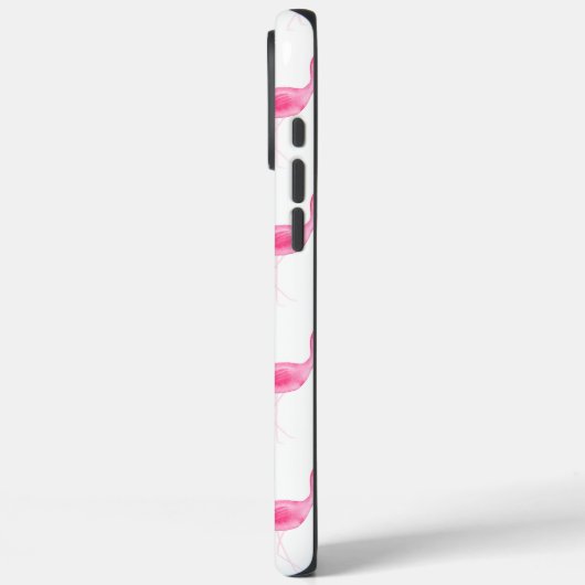 Waterverf Flamingo patroon Case-Mate iPhone Case (Achterkant / Links)