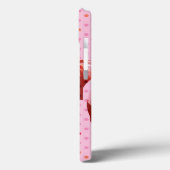 Waterverf Flamingo patroon Case-Mate iPhone Case (Achterkant / Links)
