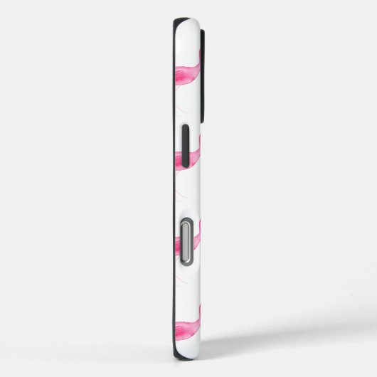 Waterverf Flamingo patroon Case-Mate iPhone Case (Achterkant / Rechts)