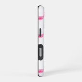 Waterverf Flamingo patroon iPhone Hoesje (Rechterkant)