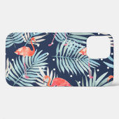 Waterverf Flamingo: Roze Tropische Elegantie. Case-Mate iPhone Case (Achterkant (horizontaal))
