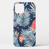 Waterverf Flamingo: Roze Tropische Elegantie. Case-Mate iPhone Case (Achterkant)